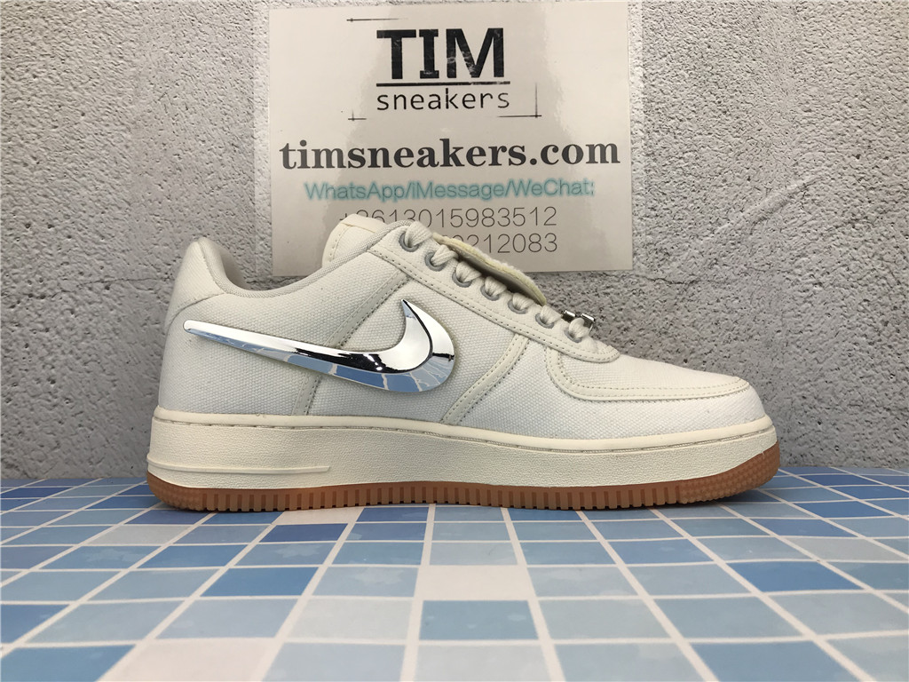 Travis Scott x Nike Air Force 1 Sail - AQ4211 101